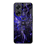 Techno Color Pattern Oppo F23 5G Glass Back Cover Online