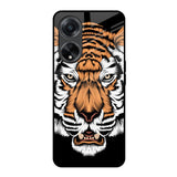 Angry Tiger Oppo F23 5G Glass Back Cover Online