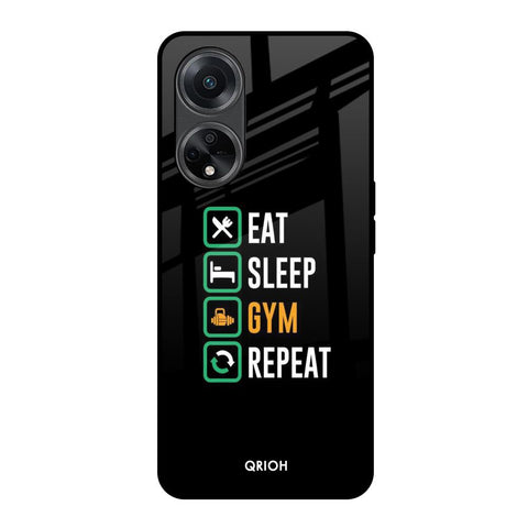 Daily Routine Oppo F23 5G Glass Back Cover Online