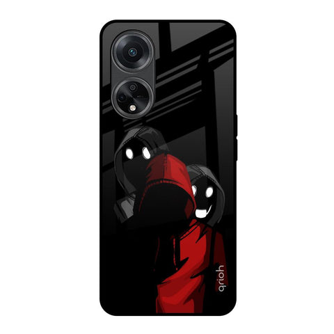 Shadow Character Oppo F23 5G Glass Back Cover Online