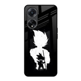 Monochrome Goku Oppo F23 5G Glass Back Cover Online