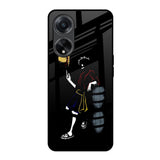 Luffy Line Art Oppo F23 5G Glass Back Cover Online