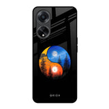 Yin Yang Balance Oppo F23 5G Glass Back Cover Online