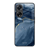 Deep Ocean Marble Oppo F23 5G Glass Back Cover Online