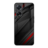 Modern Abstract Oppo F23 5G Glass Back Cover Online