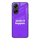 Make it Happen Oppo F23 5G Glass Back Cover Online