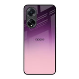 Purple Gradient Oppo F23 5G Glass Back Cover Online