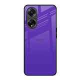 Amethyst Purple Oppo F23 5G Glass Back Cover Online