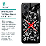 Red Zone Glass Case for Oppo F23 5G