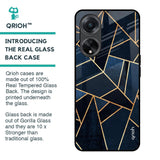 Abstract Tiles Glass Case for Oppo F23 5G