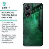 Emerald Firefly Glass Case For Oppo F23 5G