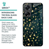 Dazzling Stars Glass Case For Oppo F23 5G