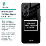 Dope In Life Glass Case for Oppo F23 5G
