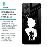 Monochrome Goku Glass Case for Oppo F23 5G