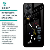 Luffy Line Art Glass Case for Oppo F23 5G