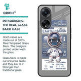 Space Flight Pass Glass Case for Oppo F23 5G