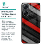 Soft Wooden Texture Glass Case for Oppo F23 5G