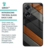 Tri Color Wood Glass Case for Oppo F23 5G