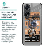 Space Ticket Glass Case for Oppo F23 5G