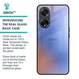 Blue Aura Glass Case for Oppo F23 5G