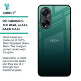 Palm Green Glass Case For Oppo F23 5G
