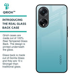 Arctic Blue Glass Case For Oppo F23 5G