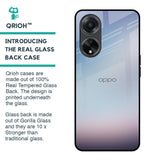 Light Sky Texture Glass Case for Oppo F23 5G