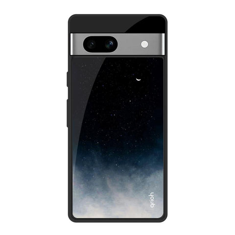 Black Aura Google Pixel 7A Glass Back Cover Online