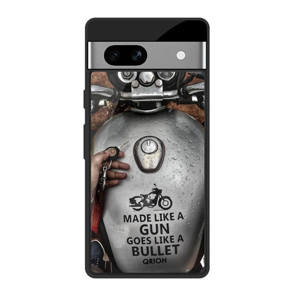Royal Bike Google Pixel 7A Glass Back Cover Online