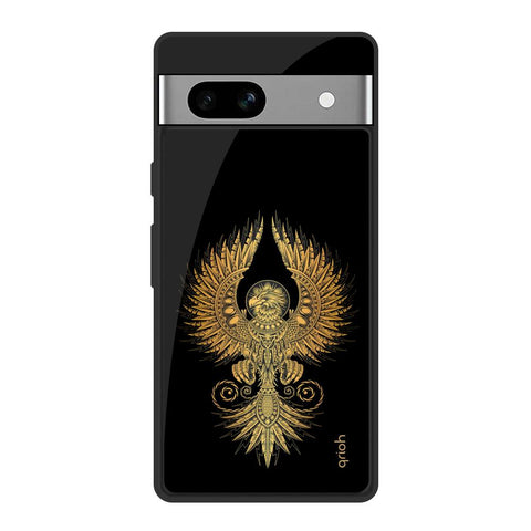 Mythical Phoenix Art Google Pixel 7A Glass Back Cover Online