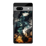 Multicolor Cloudy Smoke Google Pixel 7A Glass Back Cover Online