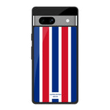 Tricolor Flag Google Pixel 7A Glass Back Cover Online