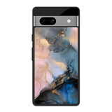 Marble Ink Abstract Google Pixel 7A Glass Back Cover Online