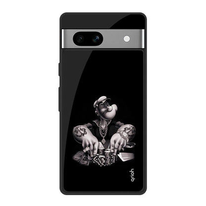 Gambling Problem Google Pixel 7A Glass Back Cover Online
