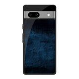 Dark Blue Grunge Google Pixel 7A Glass Back Cover Online