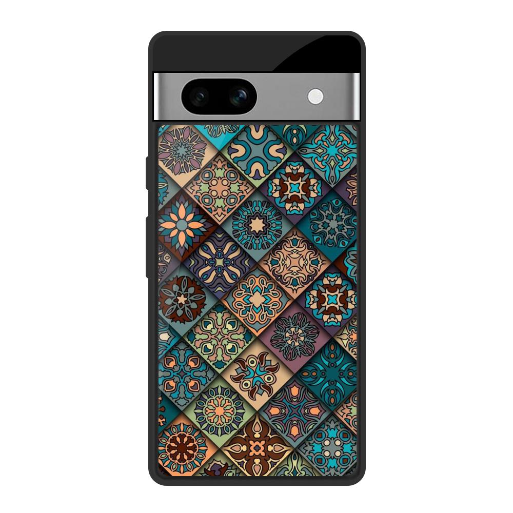 Retro Art Google Pixel 7A Glass Back Cover Online