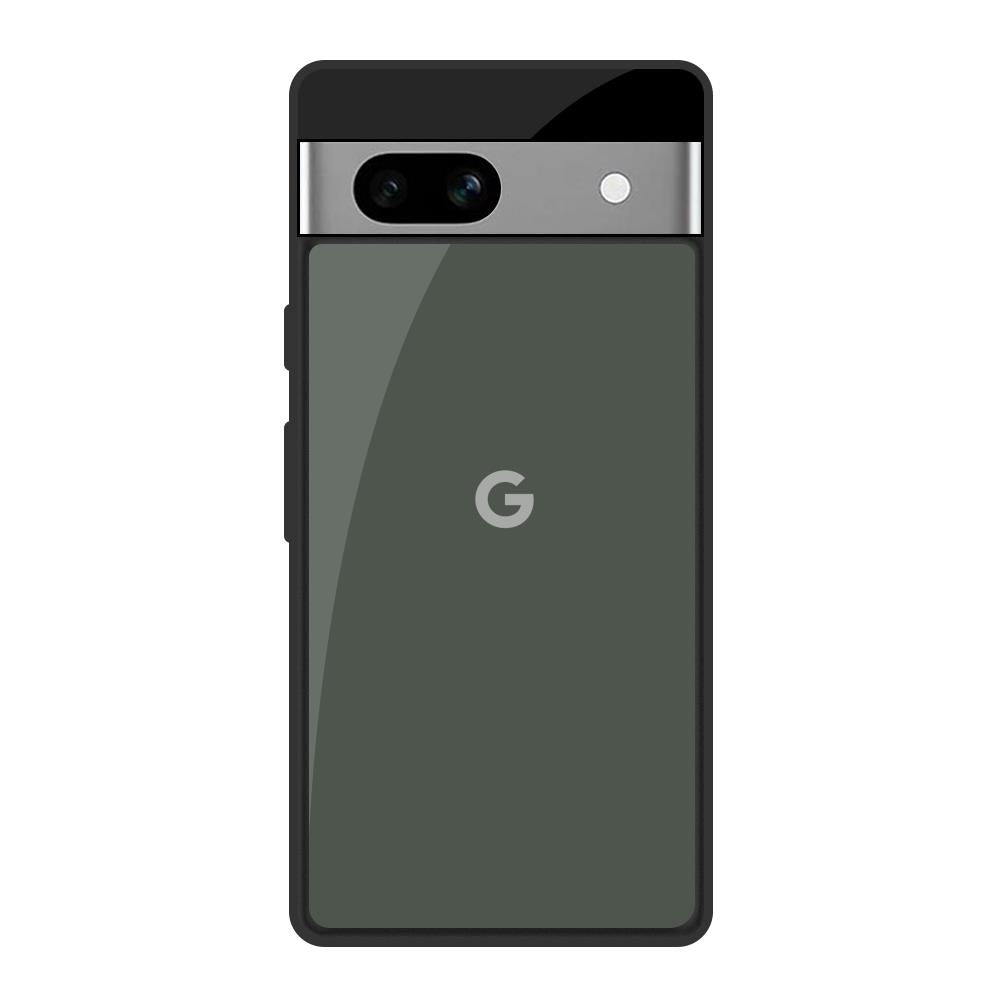 Charcoal Google Pixel 7A Glass Back Cover Online