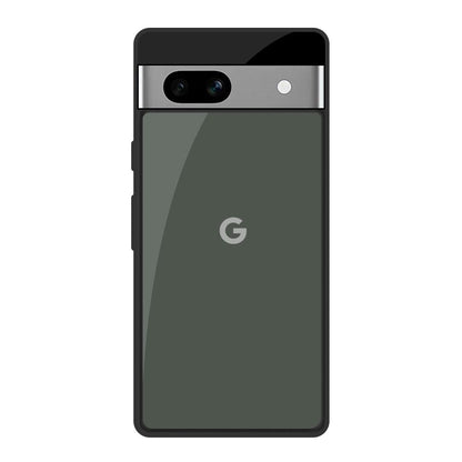 Charcoal Google Pixel 7A Glass Back Cover Online
