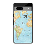 Fly Around The World Google Pixel 7A Glass Back Cover Online