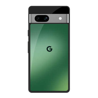 Green Grunge Texture Google Pixel 7A Glass Back Cover Online