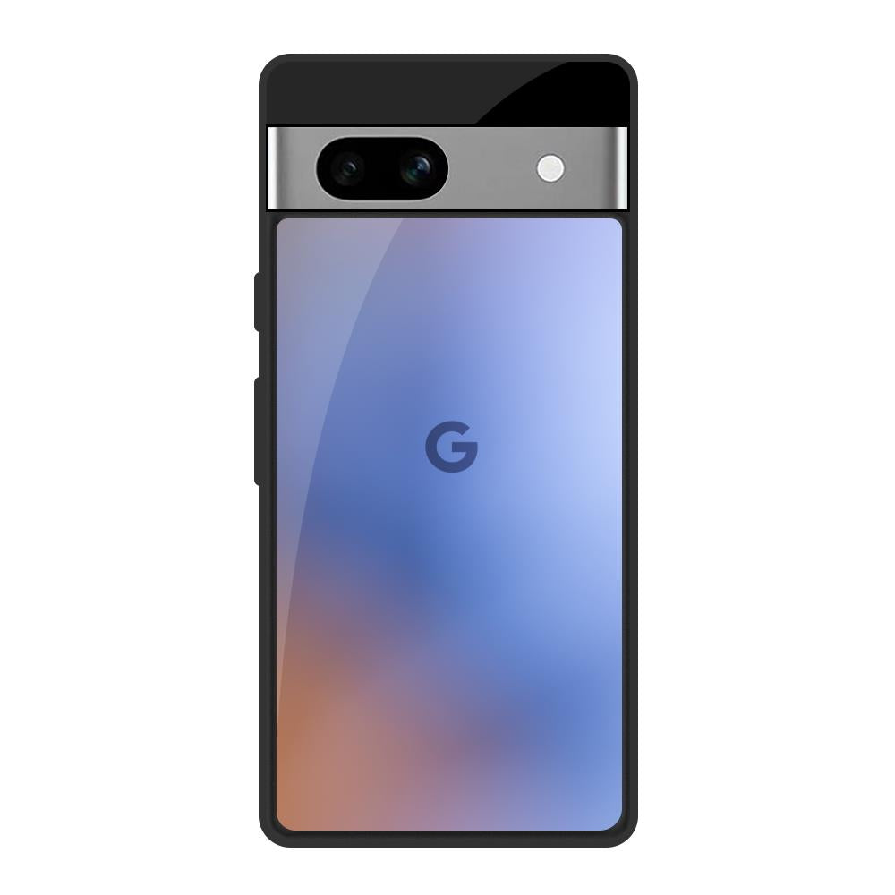 Blue Aura Google Pixel 7A Glass Back Cover Online