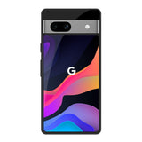 Colorful Fluid Google Pixel 7A Glass Back Cover Online