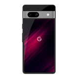 Razor Black Google Pixel 7A Glass Back Cover Online