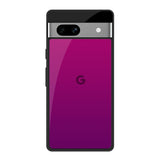 Magenta Gradient Google Pixel 7A Glass Back Cover Online