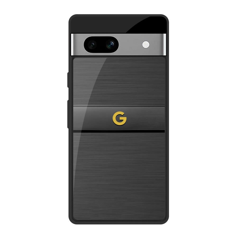 Grey Metallic Glass Google Pixel 7A Glass Back Cover Online