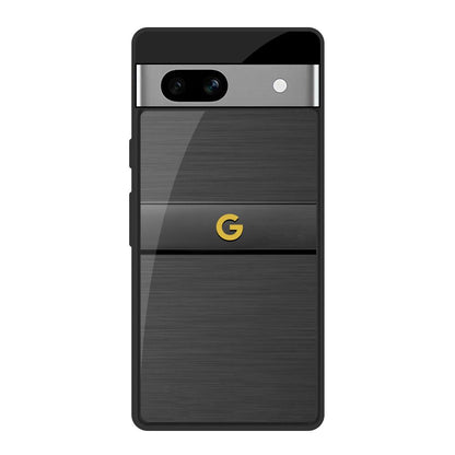 Grey Metallic Glass Google Pixel 7A Glass Back Cover Online