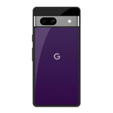 Dark Purple Google Pixel 7A Glass Back Cover Online