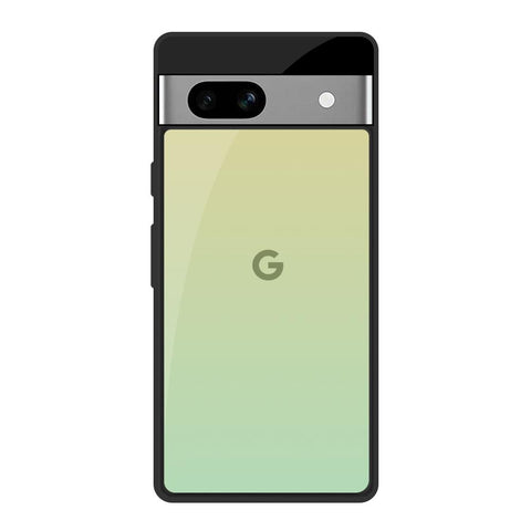 Mint Green Gradient Google Pixel 7A Glass Back Cover Online