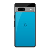 Blue Aqua Google Pixel 7A Glass Back Cover Online
