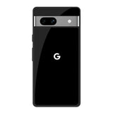 Jet Black Google Pixel 7A Glass Back Cover Online